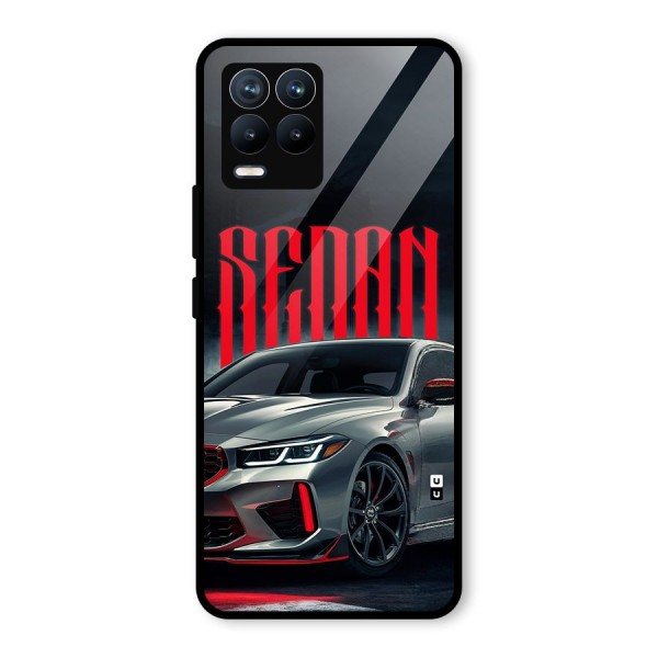 Classic Sedan Glass Back Case for Realme 8 Pro