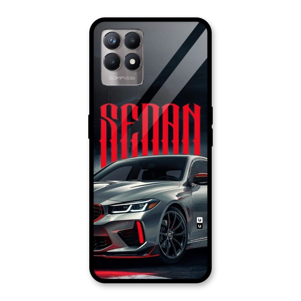 Classic Sedan Glass Back Case for Realme Narzo 50