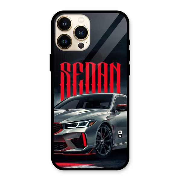 Classic Sedan Glass Back Case for iPhone 13 Pro Max
