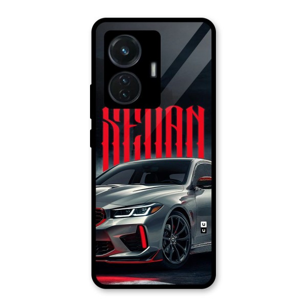 Classic Sedan Glass Back Case for iQOO Z6 44W