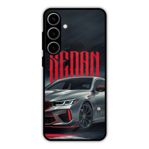 Classic Sedan Metal Back Case for Galaxy S24 Plus
