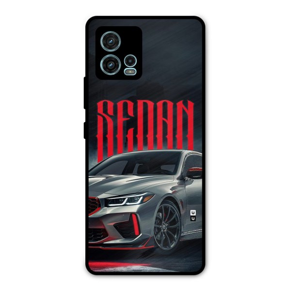 Classic Sedan Metal Back Case for Moto G72