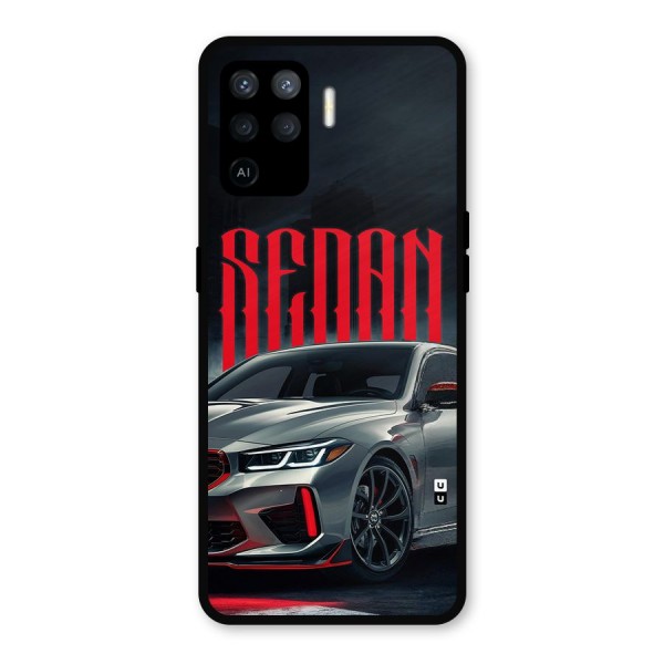 Classic Sedan Metal Back Case for Oppo F19 Pro