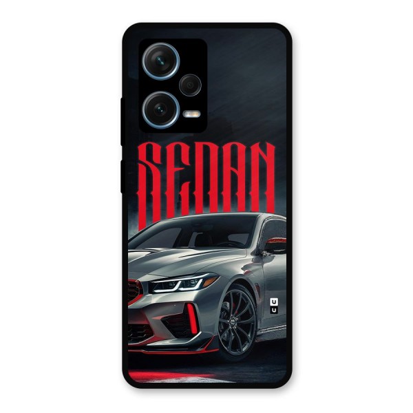 Classic Sedan Metal Back Case for Redmi Note 12 Pro Plus 5G
