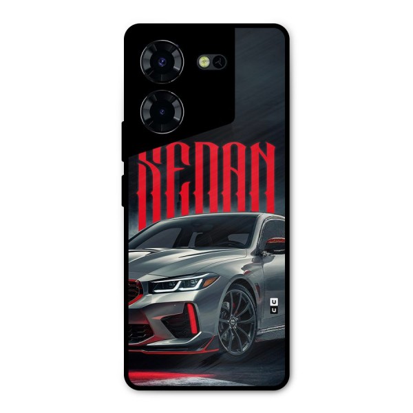 Classic Sedan Metal Back Case for Tecno Pova 5 Pro 5G