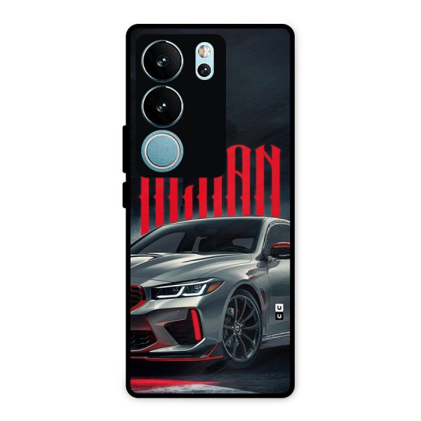 Classic Sedan Metal Back Case for Vivo V29