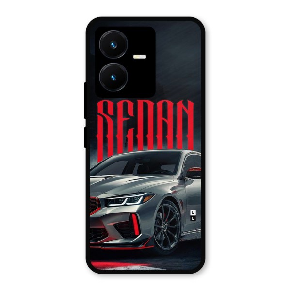 Classic Sedan Metal Back Case for Vivo Y22