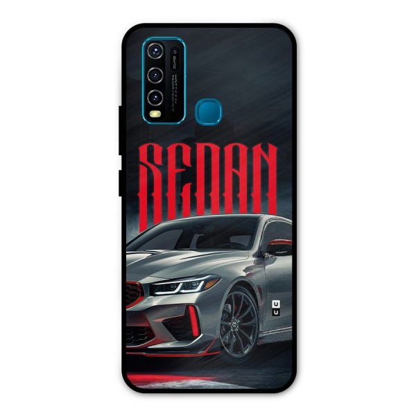 Classic Sedan Metal Back Case for Vivo Y50