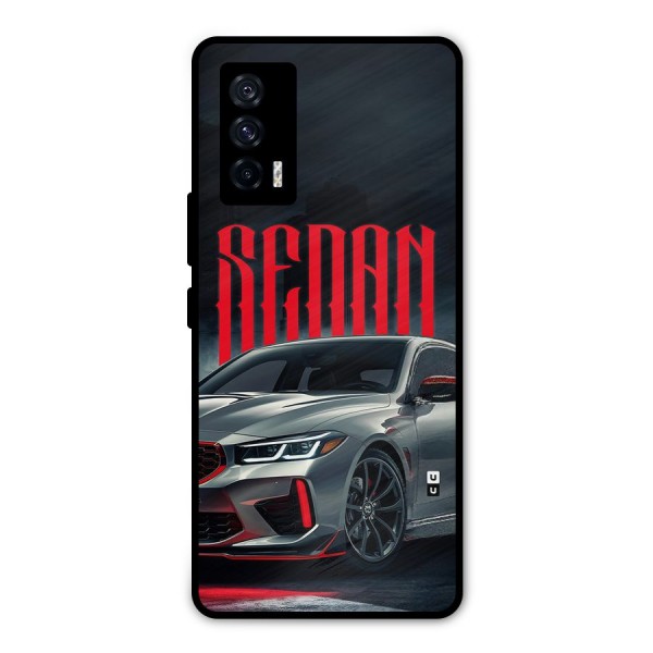 Classic Sedan Metal Back Case for iQOO 7 5G