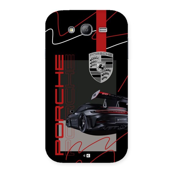 Classy Black Supercar Back Case for Galaxy Grand