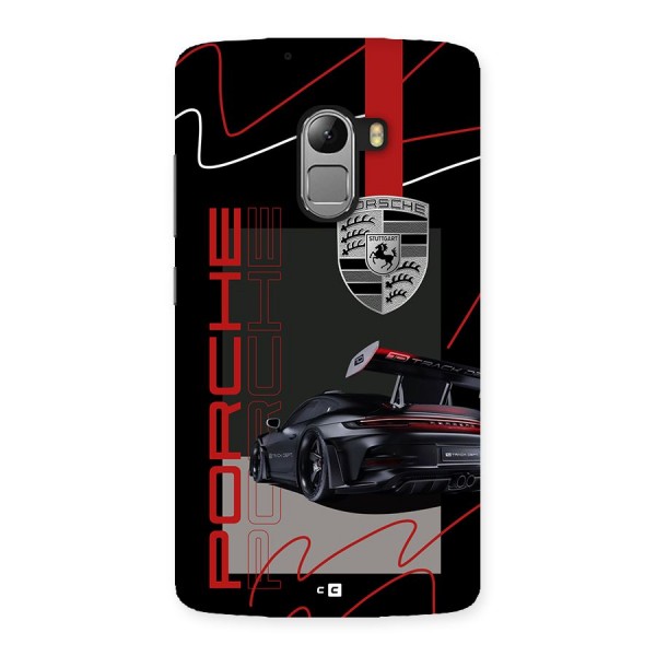 Classy Black Supercar Back Case for Lenovo K4 Note