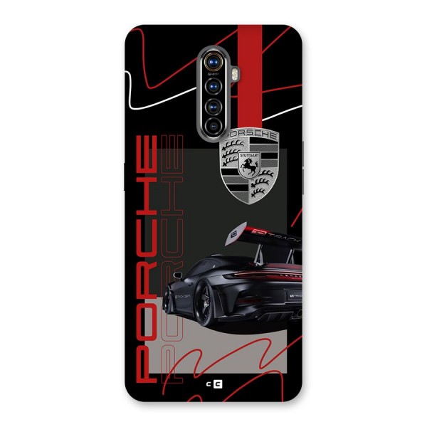 Classy Black Supercar Back Case for Realme X2 Pro