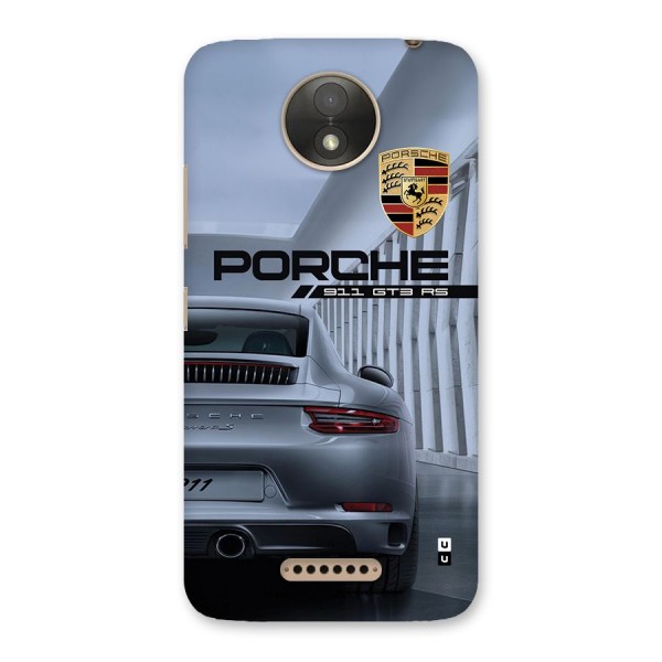 Classy Supercar Back Case for Moto C Plus