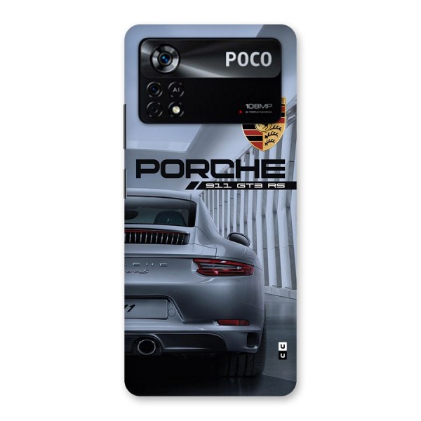 Classy Supercar Back Case for Poco X4 Pro 5G