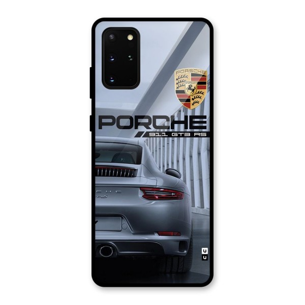 Classy Supercar Glass Back Case for Galaxy S20 Plus