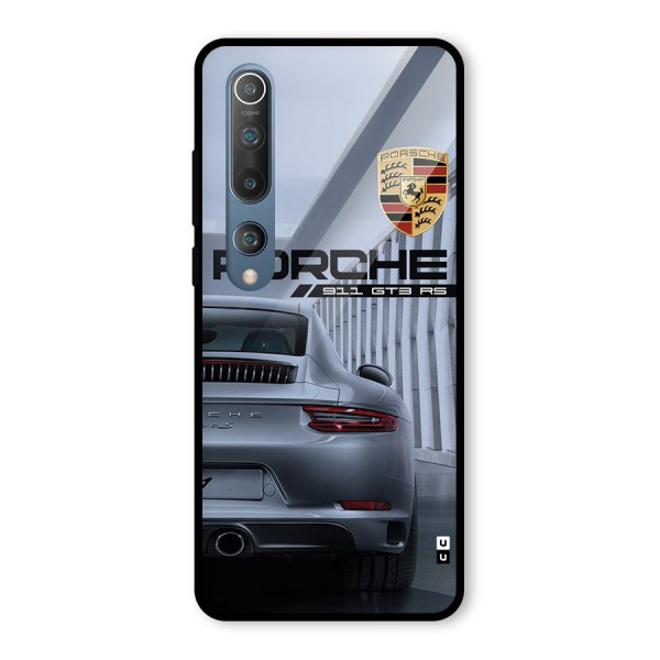 Classy Supercar Glass Back Case for Mi 10