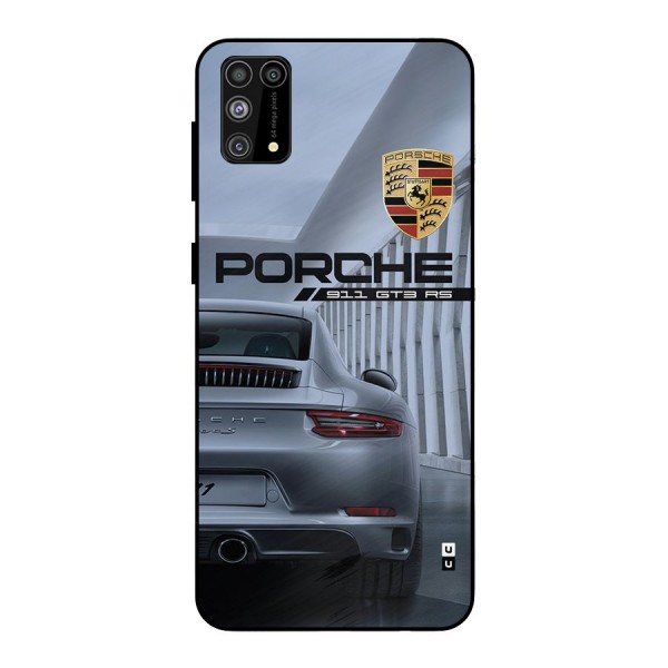 Classy Supercar Metal Back Case for Galaxy F41