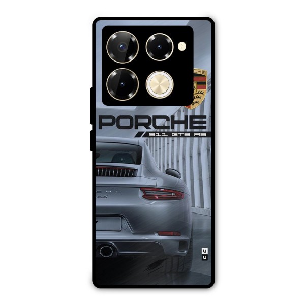 Classy Supercar Metal Back Case for Infinix Note 40 Pro Plus