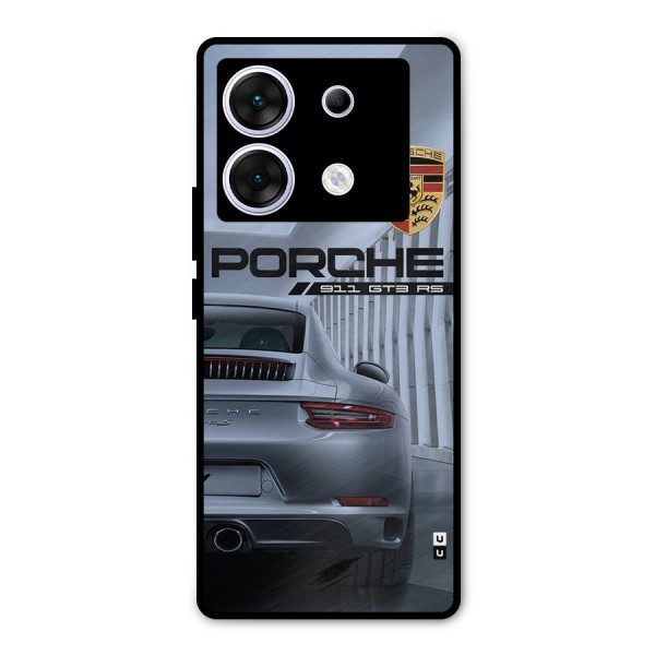 Classy Supercar Metal Back Case for Infinix Zero 30 5G