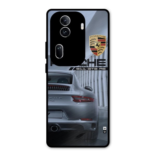 Classy Supercar Metal Back Case for Oppo Reno11 Pro 5G