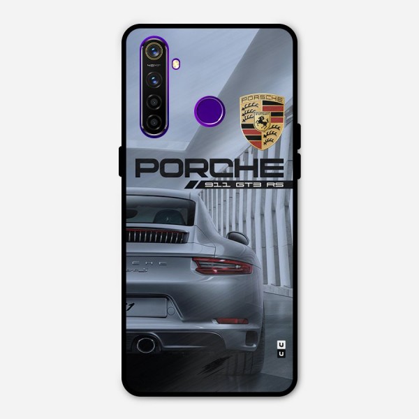 Classy Supercar Metal Back Case for Realme 5 Pro