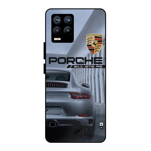 Classy Supercar Metal Back Case for Realme 8 Pro