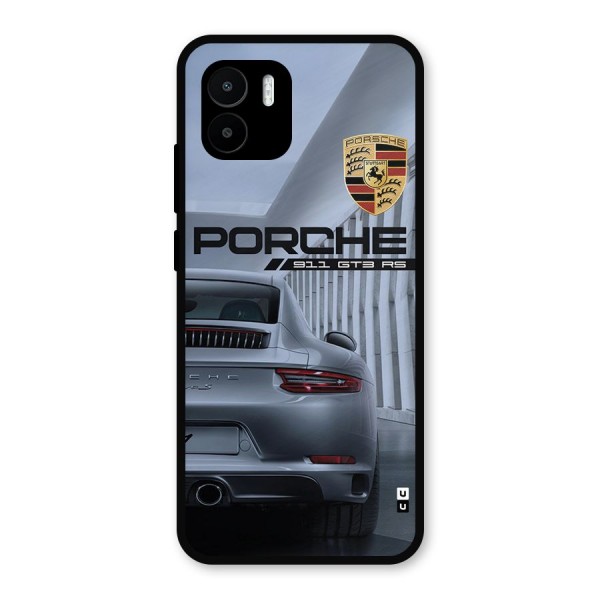 Classy Supercar Metal Back Case for Redmi A1