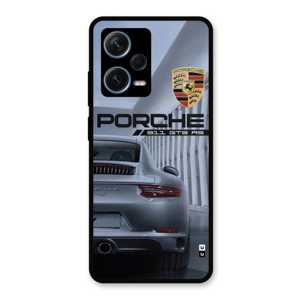 Classy Supercar Metal Back Case for Redmi Note 12 Pro Plus 5G