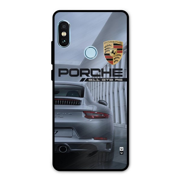 Classy Supercar Metal Back Case for Redmi Note 5 Pro