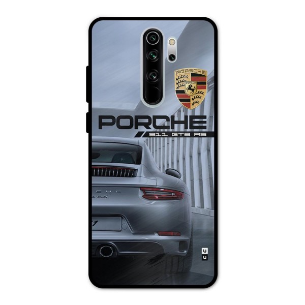 Classy Supercar Metal Back Case for Redmi Note 8 Pro