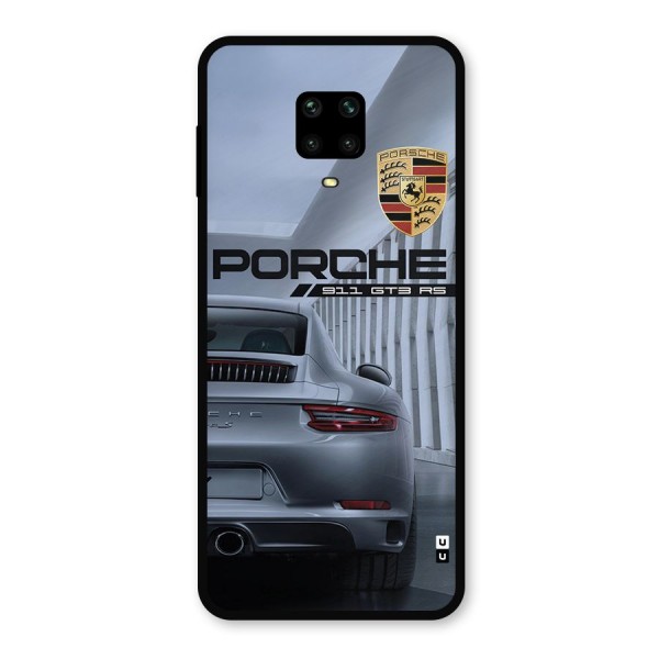 Classy Supercar Metal Back Case for Redmi Note 9 Pro Max