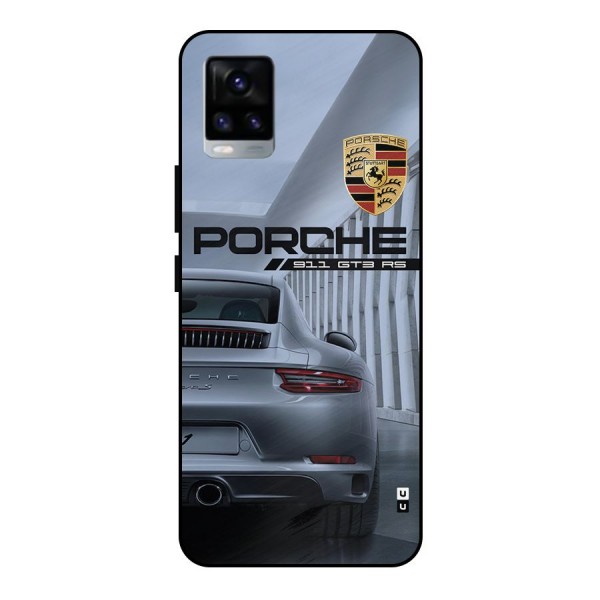 Classy Supercar Metal Back Case for Vivo V20