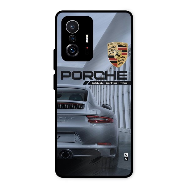 Classy Supercar Metal Back Case for Xiaomi 11T Pro