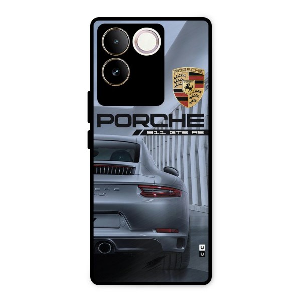 Classy Supercar Metal Back Case for iQOO Z7 Pro