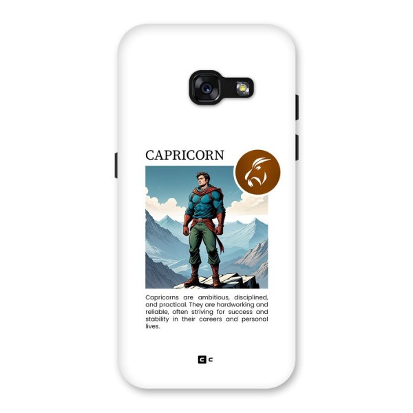 Clever Capricorn Back Case for Galaxy A3 (2017)