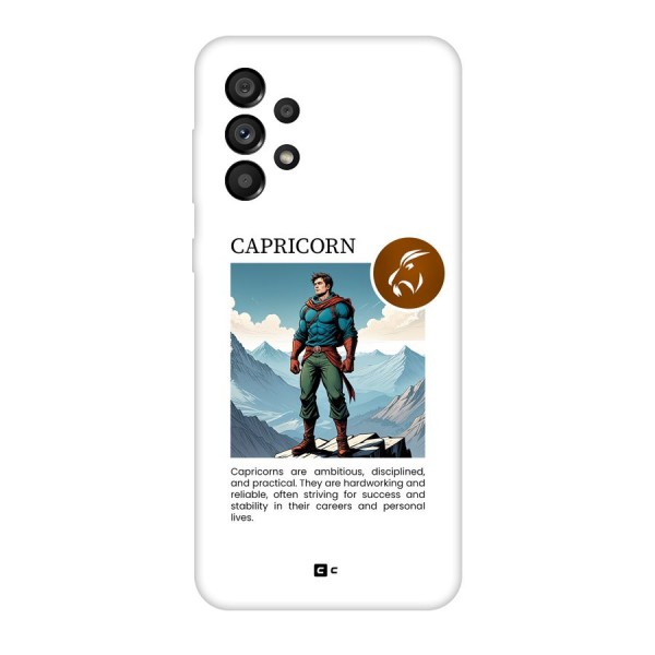 Clever Capricorn Back Case for Galaxy A73 5G