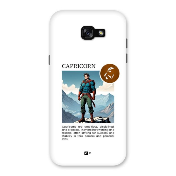 Clever Capricorn Back Case for Galaxy A7 (2017)