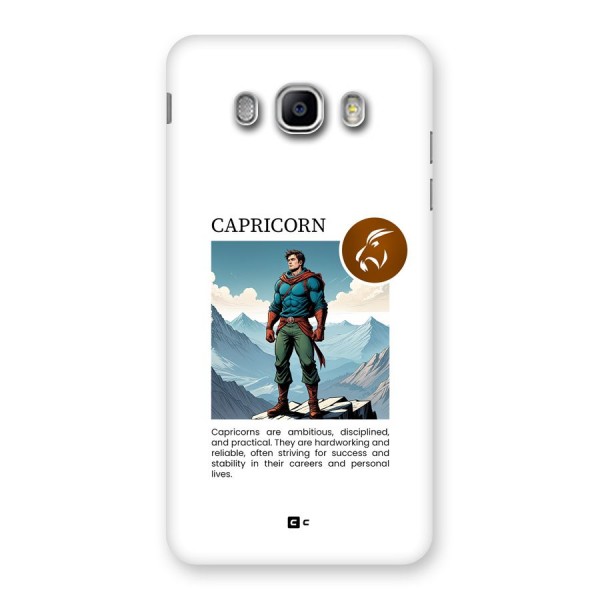Clever Capricorn Back Case for Galaxy J5 2016