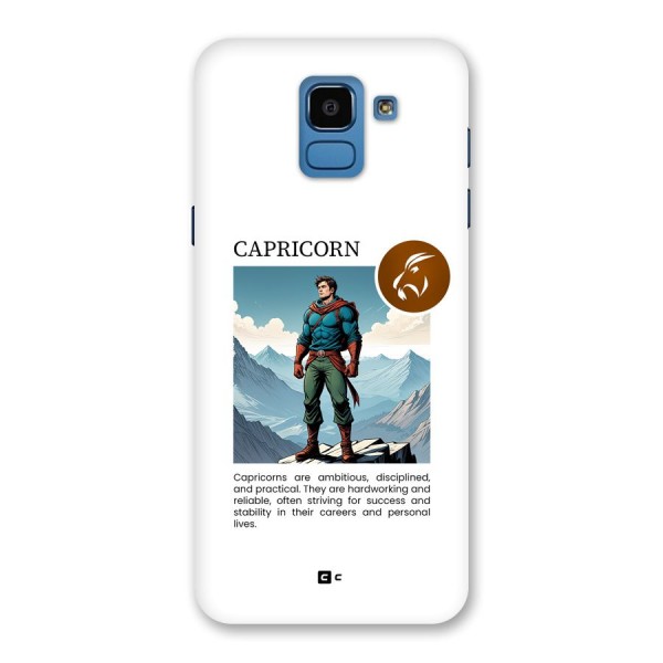 Clever Capricorn Back Case for Galaxy On6