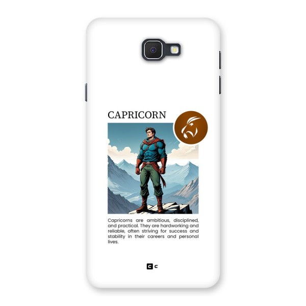 Clever Capricorn Back Case for Galaxy On7 2016