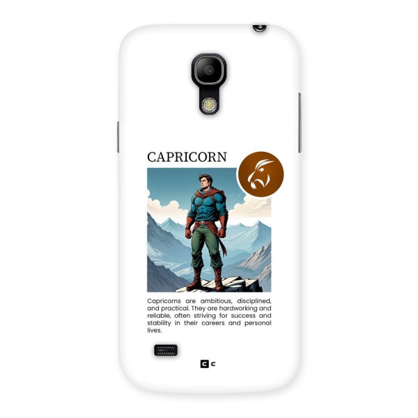 Clever Capricorn Back Case for Galaxy S4 Mini