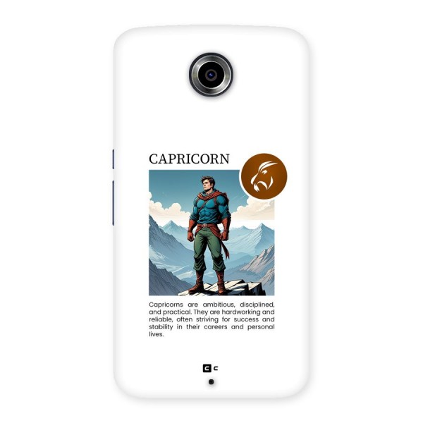 Clever Capricorn Back Case for Google Nexus 6
