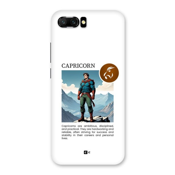 Clever Capricorn Back Case for Honor 10