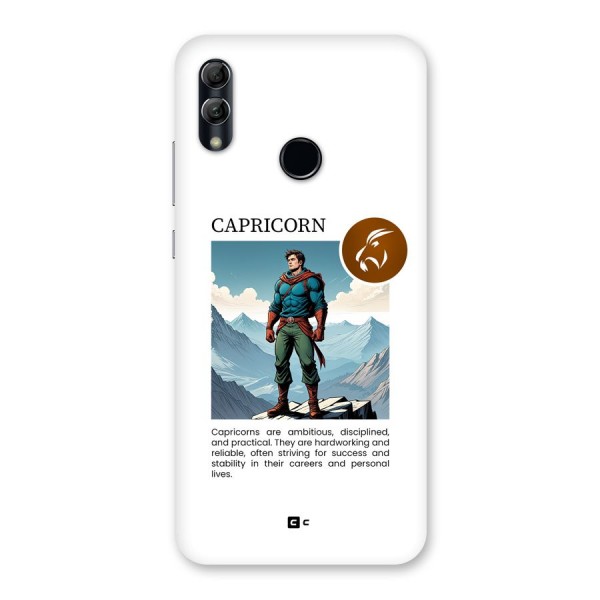 Clever Capricorn Back Case for Honor 10 Lite