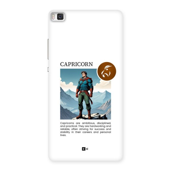 Clever Capricorn Back Case for Huawei P8