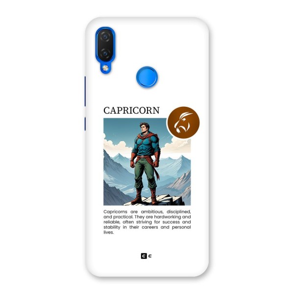 Clever Capricorn Back Case for Huawei P Smart Plus
