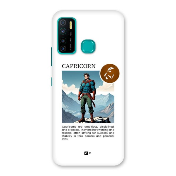 Clever Capricorn Back Case for Infinix Hot 9 Pro