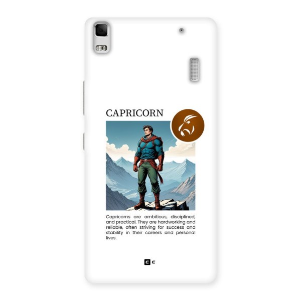 Clever Capricorn Back Case for Lenovo K3 Note