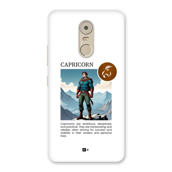 Clever Capricorn Back Case for Lenovo K6 Note