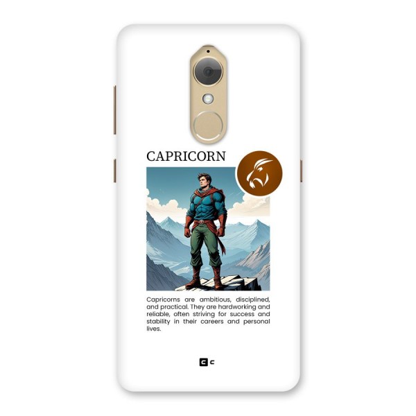Clever Capricorn Back Case for Lenovo K8